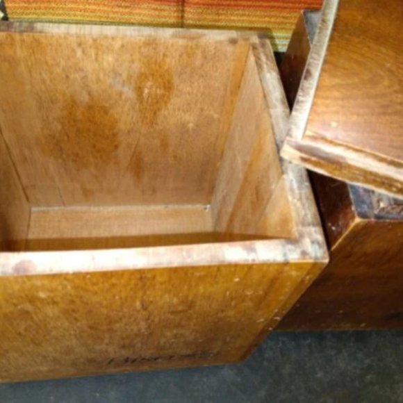 Baribocraft, Canister Box Set of 6 Wood, Made in Canada, Vintage - Picture 7 of 9
